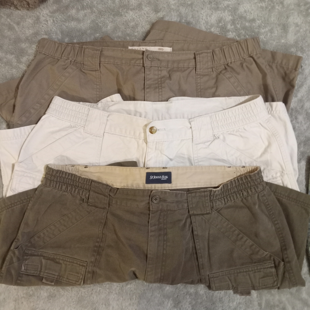 Set of 3 Men's cargo shorts